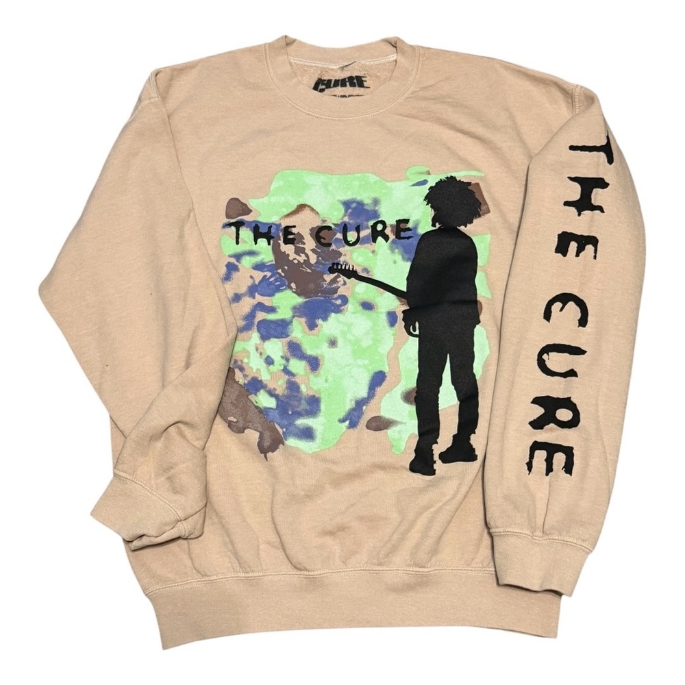 The Cure Graphic Beige Sweatshirt